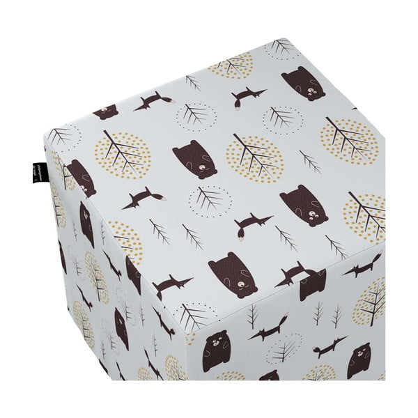 Detský puf Magic - Yellow Tipi-image-1