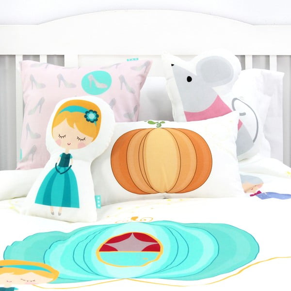 Detské bavlnené obliečky na paplón a vankúš Mr. Fox Pumpkin, 140 × 200 cm-image-4