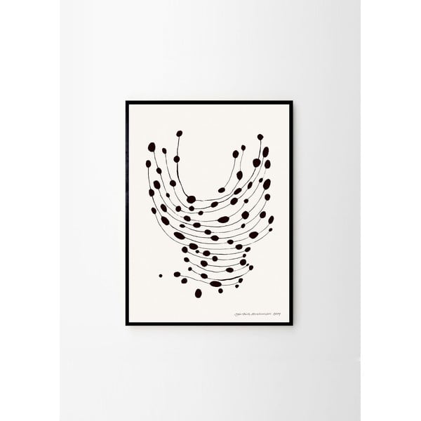 Plagát 30x40 cm Dancing Dots – Leise Dich Abrahamsen – The Poster Club-image-4