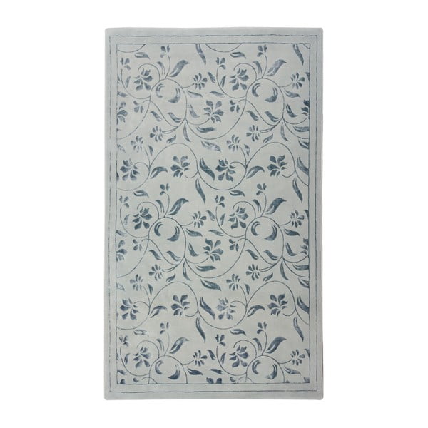 Sivý koberec Floorist Floslu Sarmasik Cream, 80 x 300 cm