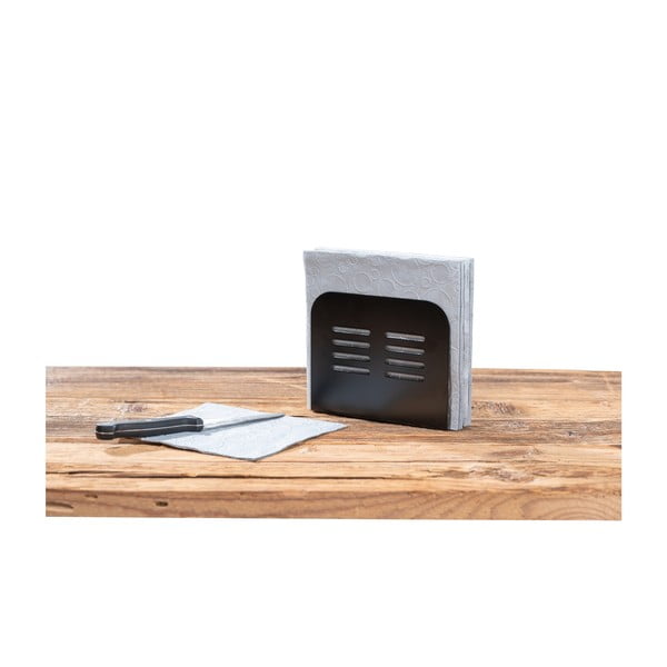 Čierny držiak na obrúsky Wenko Black Outdoor Kitchen Baco-image-2