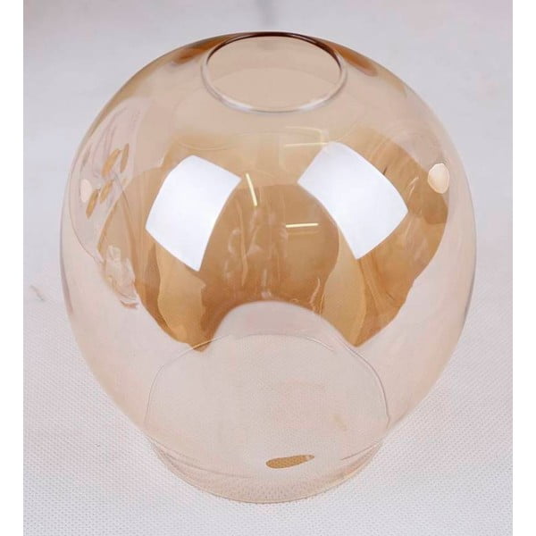 Čierne závesné svietidlo so skleneným tienidlom 14x48 cm Aspa - Candellux Lighting-image-4