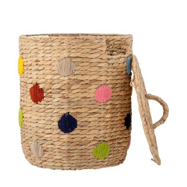 Detský kôš na hračky z vodného hyacintu Jooha – Bloomingville Mini-image-1