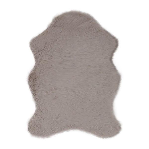 Sivý koberec z umelej kožušiny Pelus Grey, 150 × 200 cm