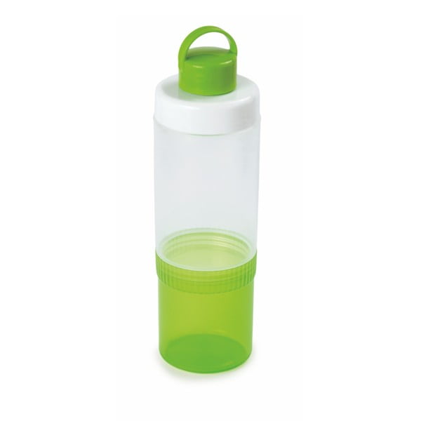 Set zelenej fľaše a pohárika Snips Eat & Drink, 0,4 l