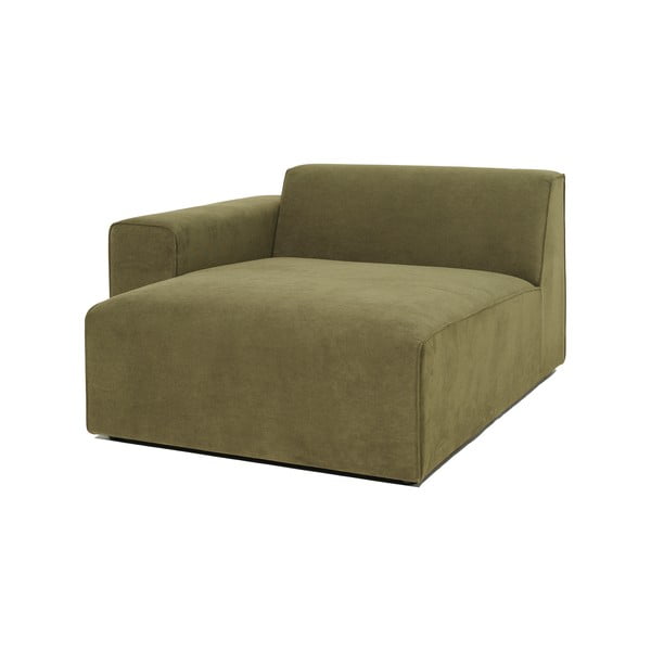 Zelený menčestrový modul pohovky (ľavý roh) Sting - Scandic-image-2