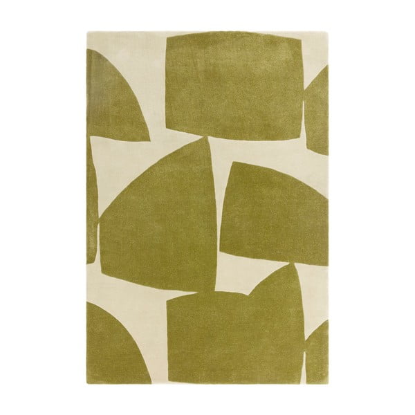 Zelený ručne tkaný koberec z recyklovaných vlákien 200x290 cm Romy – Asiatic Carpets