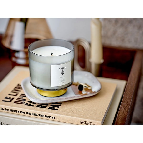 Vonná  sviečka doba horenia 50 h Nordic Forest – ILLUME x Bloomingville-image-1