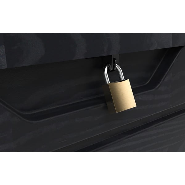 Tmavosivý záhradný úložný box Dolomiti – Toomax-image-1