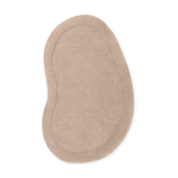 Béžový ručne tkaný koberec s prímesou vlny 125x200 cm Kari Organic – Villeroy&Boch