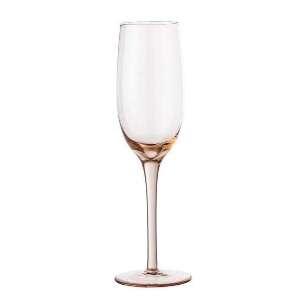 Svetloružová pohár na šampanské Bloomingville Champagne Glass Lito