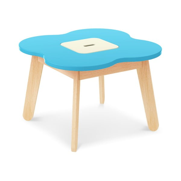 Modrý detský stolík s úložným priestorom Timoore Simple Play