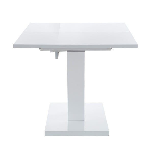 Biely rozkladací jedálenský stôl Støraa Aaron, 180 x 90 cm