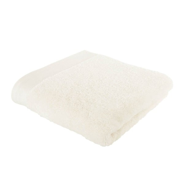 Krémovobiely bavlnený uterák Fred, 50 × 90 cm