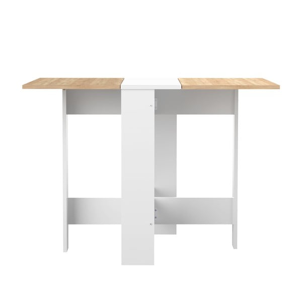 Rozkladací jedálenský stôl s doskou v dekore duba 76x28 cm Papillon – TemaHome-image-4