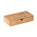 Bambusový úložný box s priehradkou Wenko Terra