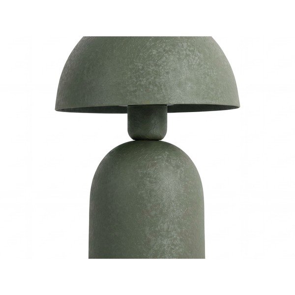 Zelená stolová lampa s kovovým tienidlom (výška 30 cm) Boaz – Leitmotiv-image-2