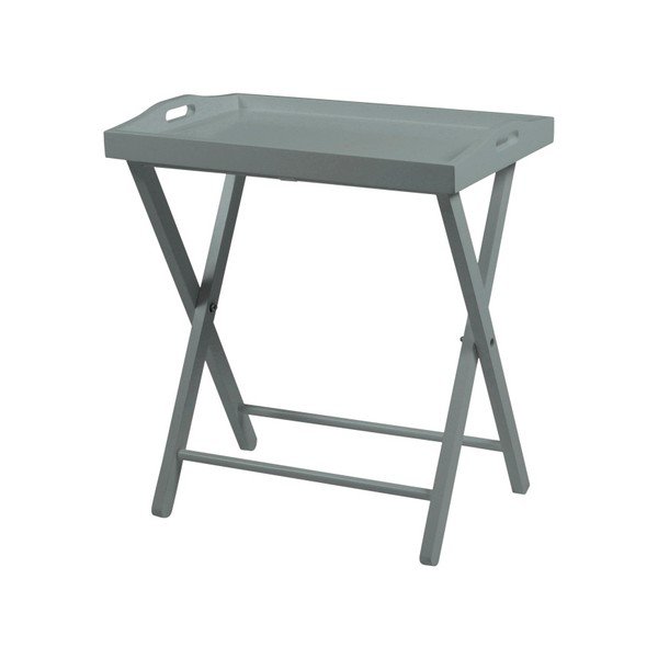 Sivý odkladací stolík Actona Vassoio-image-1