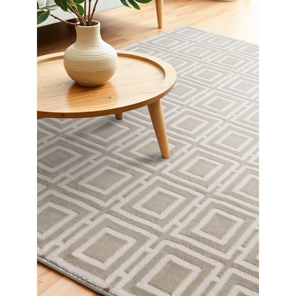 Krémový koberec 200x280 cm Perles Howlite – Elle Decoration-image-3