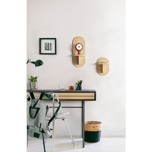 Polica v dekore duba v prírodnej farbe Soft - Woodman-image-1