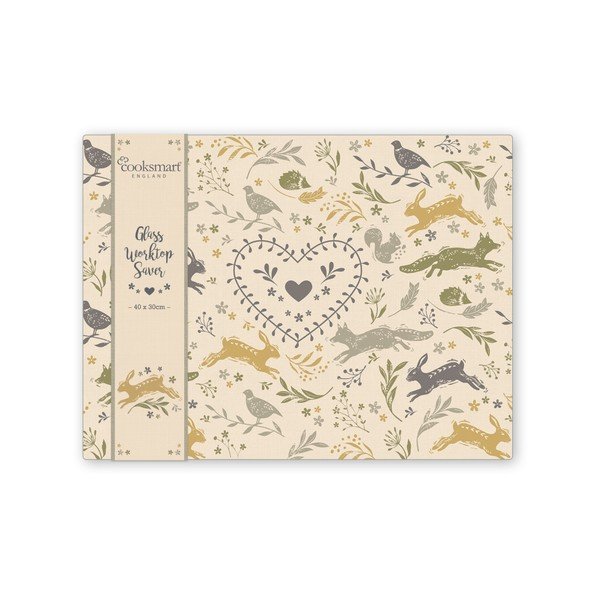Sklenená doštička Cooksmart ® Woodland, 30 × 40 cm-image-1
