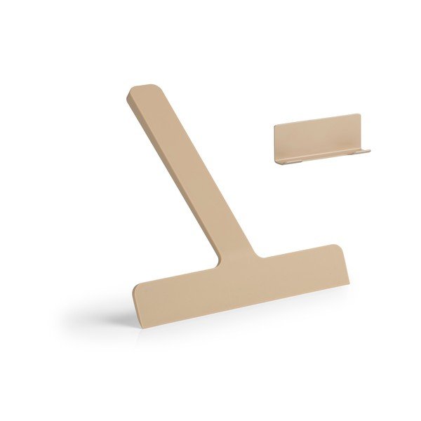 Béžová stierka s držiakom 22 cm Ume – Zone