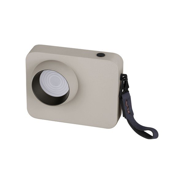 Béžová kovová LED stolová lampa so stmievačom (výška  11 cm) Kedros – Nova Luce