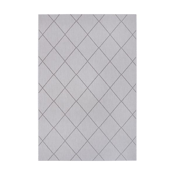 Sivý vonkajší koberec Ragami London, 80 x 150 cm
