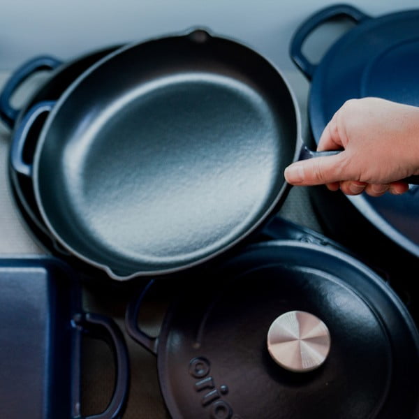 Liatinová panvica ø 26 cm LITINA SMALT – Orion-image-4