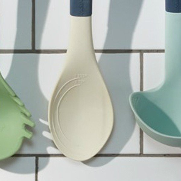 Biela silikónová mulifunkčná lyžica Kitchen Craft, 29 cm-image-1