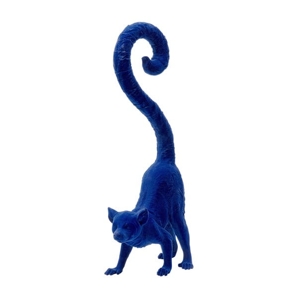 Modrá dekoratívna soška Kare Design Lemur Flock