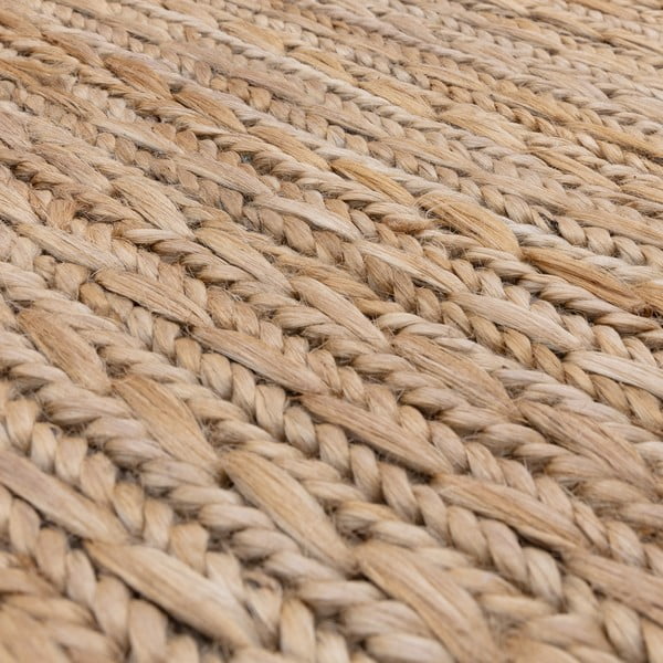 Ručne tkaný jutový koberec v prírodnej farbe 200x290 cm Oakley – Asiatic Carpets-image-3