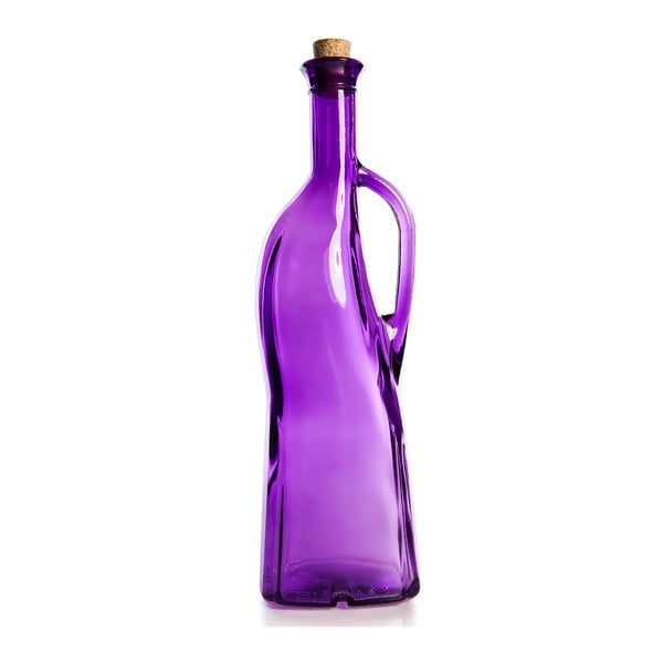 Fialová fľaša na olej Mezzo, 750 ml