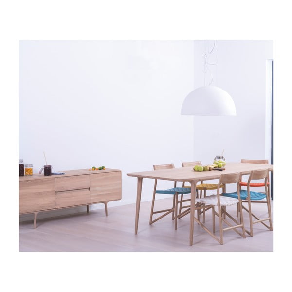 TV komoda z masívneho dubového dreva Gazzda Fawn-image-2