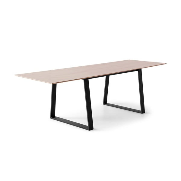 Rozkladací jedálenský stôl s doskou v dubovom dekore a prídavnou doskou 90x165 cm Meza – Hammel Furniture-image-1