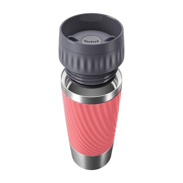 Červený termo hrnček 0.36 l Easy Twist - Tefal-image-4