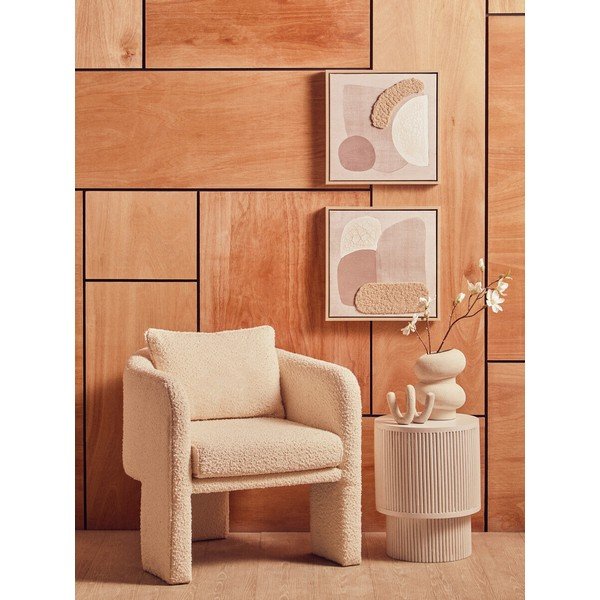 3D obrazy v súprave 2 ks s rámom/na plátne 40x40 cm Astratto – Premier Housewares-image-2