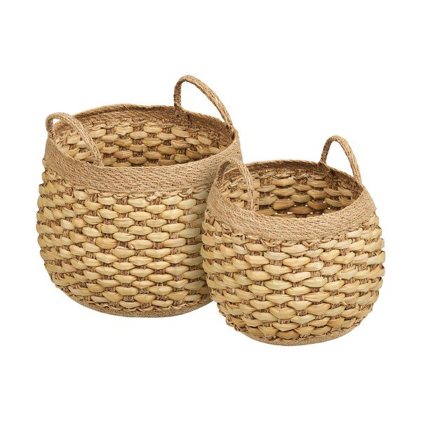 Kvetináče v súprave 2 ks z morskej trávy ø 38,5 cm Strahan – House Nordic