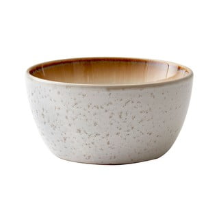 Krémovobiela kameninová servírovacia misa Bitz Basics Cream, ⌀ 14 cm