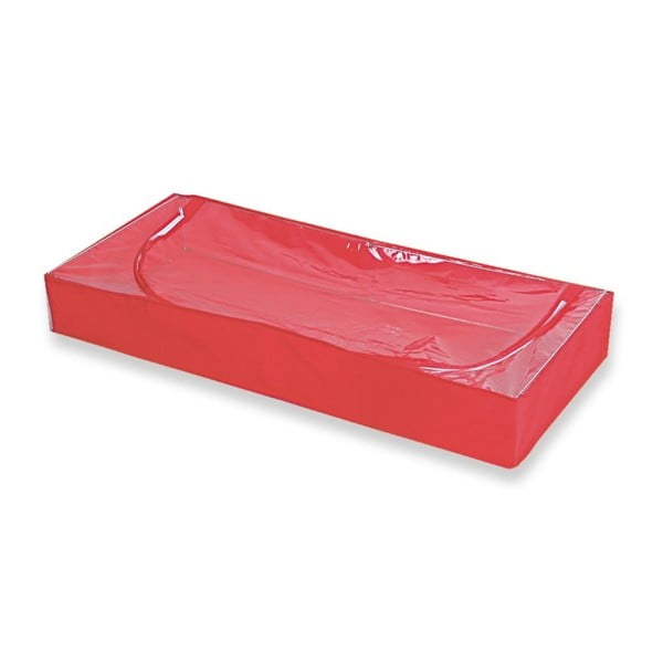 Červený úložný box pod posteľ Jocca