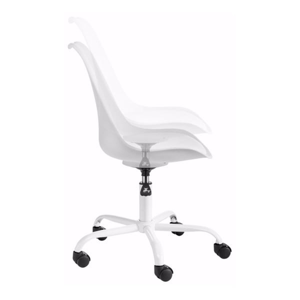Biela nastaviteľná kancelárska stolička Støraa Dan-image-3