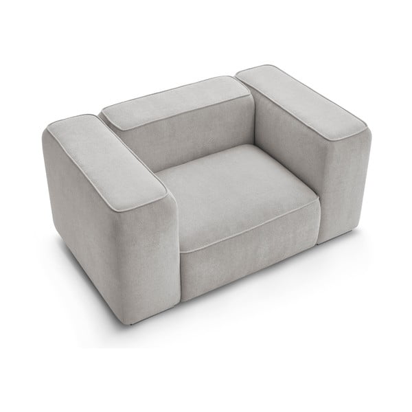 Svetlosivé kreslo Zephyr – Bobochic Paris-image-4