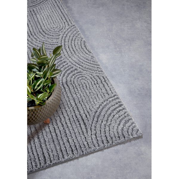 Sivý behúň 80x240 cm Chappe Light Grey – Elle Decoration-image-2