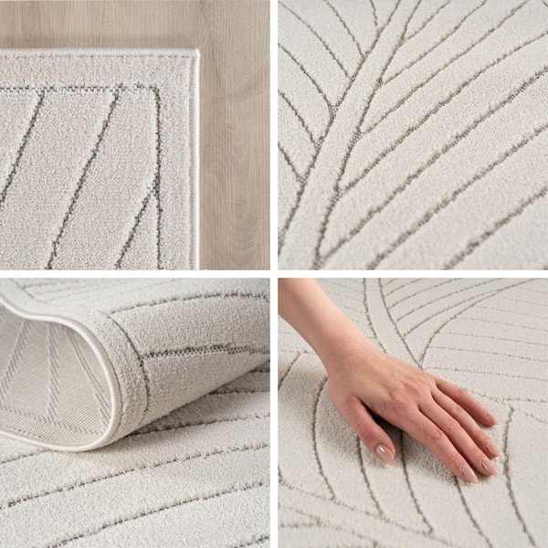 Krémovobiely vnútorný a vonkajší koberec 200x290 cm Nova 1203 – Ayyildiz Carpets-image-2