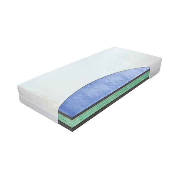 Stredne tvrdý penový matrac 160x200 cm Airspring Biogreen – Materasso