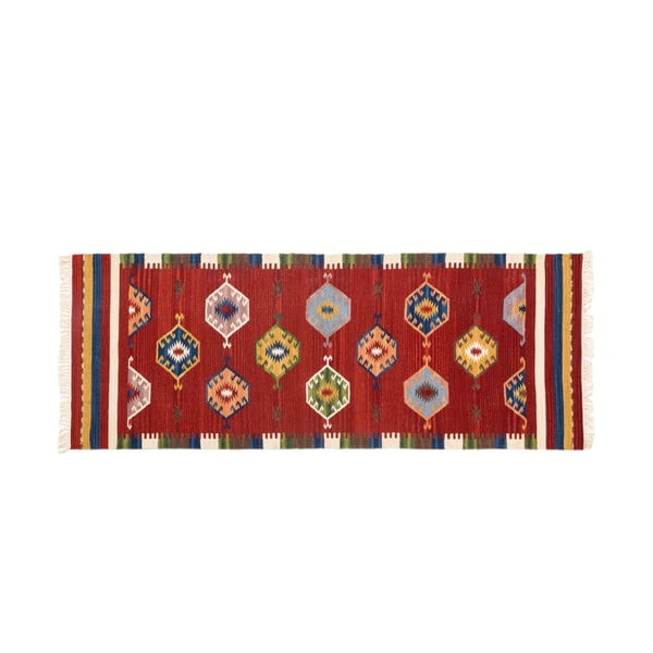 Ručne tkaný koberec Kilim Dalush 609, 250x80 cm