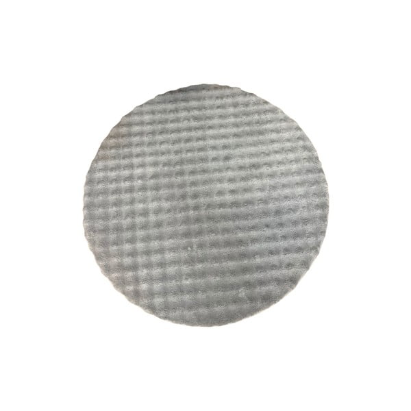Sivý prateľný okrúhly koberec ø 120 cm Bubbly – Oyo Concept