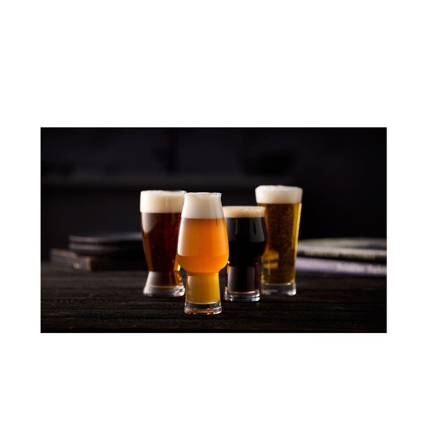 Súprava 4 pohárov na pivo Lyngby Glas-image-1