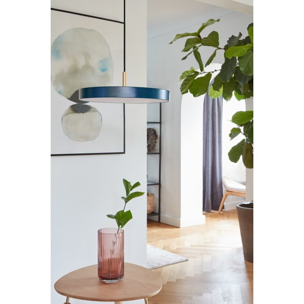 LED závesné svietidlo v petrolejovej farbe s kovovým tienidlom ø 31 cm Asteria Mini – UMAGE-image-1