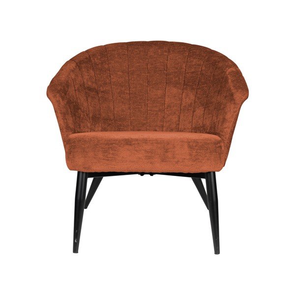 Oranžové kreslo Georgia – Dutchbone-image-2